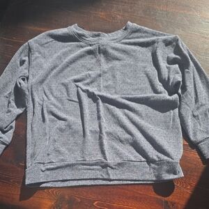 Kate Quinn Bamboo/Organic Cotton Long Sleeve Pullover - Gray - Size 3T